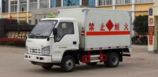危險品搬運注意事項：