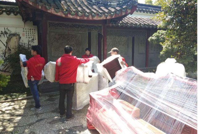 紅木家具搬運(yùn)案例